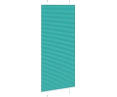 Klostuotos žaliuzės, petroletiškai žalios, 85x200 cm, audinys, plotis 84,4 cm, poliesteris