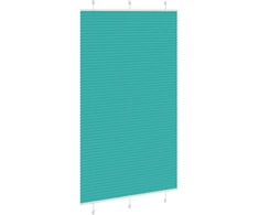 Klostuotos žaliuzės, petroletiškai žalios, 120x200 cm, audinys, plotis 119,4 cm, poliesteris