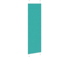 Klostuotos žaliuzės, petroletiškai žalios, 60x200 cm, audinys, plotis 59,4 cm, poliesteris