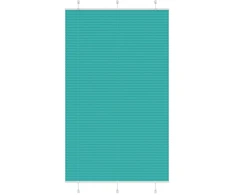 Klostuotos žaliuzės, petroletiškai žalios, 115x200 cm, audinys, plotis 114,4 cm, poliesteris