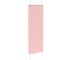 Klostuotos žaliuzės, rožinės, 40x100 cm, audinys, plotis 39,4 cm, poliesteris