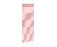 Klostuotos žaliuzės, rožinės, 50x100 cm, audinys, plotis 49,4 cm, poliesteris