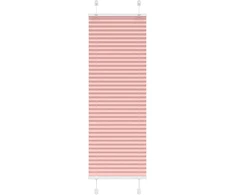 Klostuotos žaliuzės, rožinės, 50x100 cm, audinys, plotis 49,4 cm, poliesteris