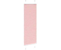Klostuotos žaliuzės, rožinės, 50x150 cm, audinys, plotis 49,4 cm, poliesteris