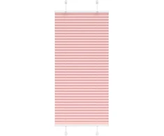 Klostuotos žaliuzės, rožinės, 55x150 cm, audinys, plotis 54,4 cm, poliesteris