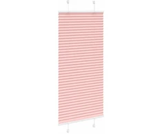 Klostuotos žaliuzės, rožinės, 60x100 cm, audinys, plotis 59,4 cm, poliesteris