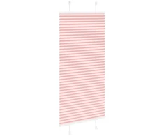 Klostuotos žaliuzės, rožinės, 60x100 cm, audinys, plotis 59,4 cm, poliesteris