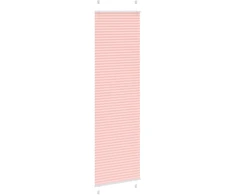 Klostuotos žaliuzės, rožinės, 60x200 cm, audinys, plotis 59,4 cm, poliesteris