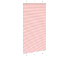 Klostuotos žaliuzės, rožinės spalvos, 105x200 cm, audinys, plotis 104,4 cm, poliesteris
