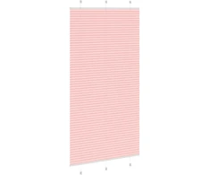 Klostuotos žaliuzės, rožinės spalvos, 105x200 cm, audinys, plotis 104,4 cm, poliesteris