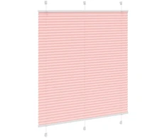 Klostuotos žaliuzės, rožinės spalvos, 115x100 cm, audinys, plotis 114,4 cm, poliesteris