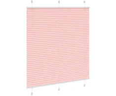 Klostuotos žaliuzės, rožinės spalvos, 115x100 cm, audinys, plotis 114,4 cm, poliesteris