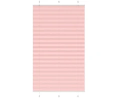 Klostuotos žaliuzės, rožinės spalvos, 115x200 cm, audinys, plotis 114,4 cm, poliesteris