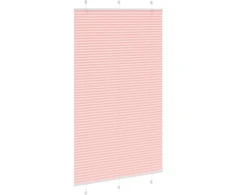 Klostuotos žaliuzės, rožinės spalvos, 115x200 cm, audinys, plotis 114,4 cm, poliesteris