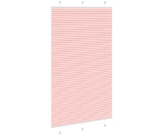 Klostuotos žaliuzės, rožinės spalvos, 115x200 cm, audinys, plotis 114,4 cm, poliesteris