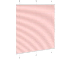 Klostuotos žaliuzės, rožinės spalvos, 120x100 cm, audinys, plotis 119,4 cm, poliesteris