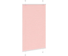 Klostuotos žaliuzės, rožinės spalvos, 75x150 cm, audinys, plotis 74,4 cm, poliesteris