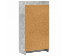 Knygų lentyna Betono pilka 59 x 30 x 111 cm Apdirbta mediena