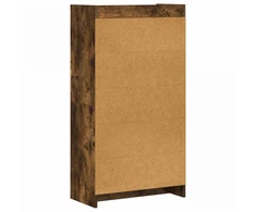 Knygų lentyna Dūminio ąžuolo 59 x 30 x 111 cm Apdirbta mediena