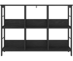 Knygų lentyna 6 lygių 102 x 32 x 72,5 cm Apdirbta mediena