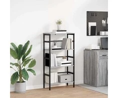 Knygų lentyna Pilkas Sonoma 60 x 29,5 x 115 cm Apdirbta mediena