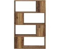 TV staliukas TV spintelių komplektas Ruda 80 x 24 x 125 cm Apdirbta mediena