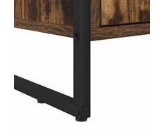 Knygų spinta 2 pcs Dūminis ąžuolas 99,5 x 30 x 108 cm