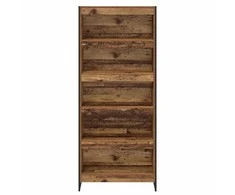 Knygų spinta 2 pcs Senovinis medis 80 x 30 x 189,5 cm
