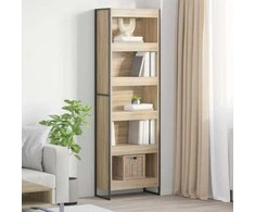 Knygų spinta 2 pcs Sonoma 60 x 30 x 189,5 cm Apdirbta mediena