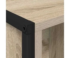 Knygų spinta 2 pcs Sonoma 99,5 x 30 x 108 cm Apdirbta mediena