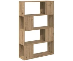 TV staliukas TV spintelių komplektas Ruda 80 x 24 x 125 cm Apdirbta mediena