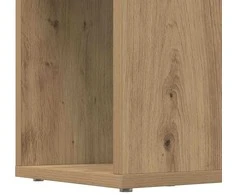 TV staliukas TV spintelių komplektas 80 x 24 x 125 cm Ruda Apdirbta mediena