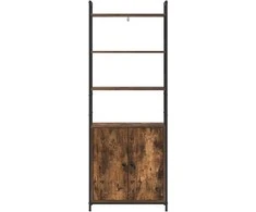 Knygų spinta Rūkyta ąžuolas 60 x 24 x 161 cm Apdirbta mediena
