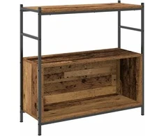 Knygų lentyna Rūkyta ąžuolas 80 x 30 x 78,5 cm Apdirbta mediena