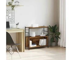 Knygų lentyna Rūkyta ąžuolas 80 x 30 x 78,5 cm Apdirbta mediena