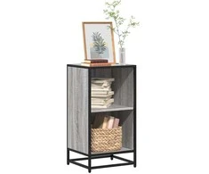 knygų spintelė Pilka Sonoma 40x35x76 cm Engineered Wood