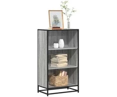 knygų spintelė pilka Sonoma 60x35x107,5 cm inžinierinė mediena