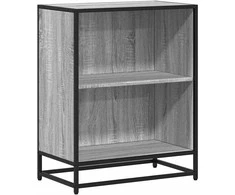 knygų spintelė Pilka Sonoma 60x35x76 cm Engineered Wood