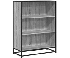 knygų spintelė pilka Sonoma 80,5x35x107,5cm inžinierinė mediena