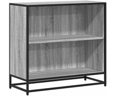 knygų spintelė pilka Sonoma 80,5x35x76 cm inžinierinė mediena