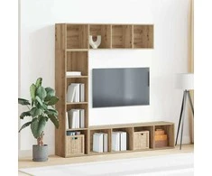 knygų spintelės 3 vnt Artisan Oak Engineered Wood