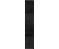 TV spintelių komplektas Juoda 60 x 24 x 125,5 cm