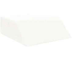 Koja pagalvė 63 x 52 x 19 cm Tvirtas PU putos Pilka