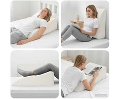 Koja pagalvė Balta 68 x 40 x 18 cm PU putos