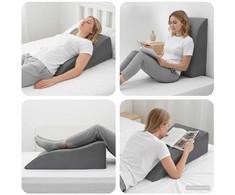 Koja pagalvė Pilka 68 x 41 x 24 cm PU putos