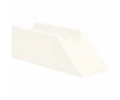 Koja pagalvė Paprastas Balta 68 x 25 x 21,5 cm PU putos