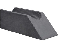 Koja pagalvė 68 x 25 x 21,5 cm Tvirtas PU putos Pilka