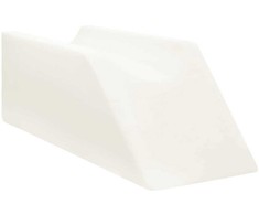 Koja pagalvė 68 x 25 x 21,5 cm Tvirtas PU putos Pilka