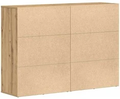 Kabalas su stalčių 2 pcs Amatininkų ąžuolas 60 x 31 x 84 cm