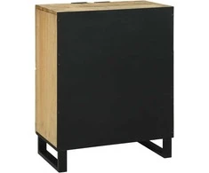 Komodas Ruda 60 x 33 x 75 cm mango medienos masyvas